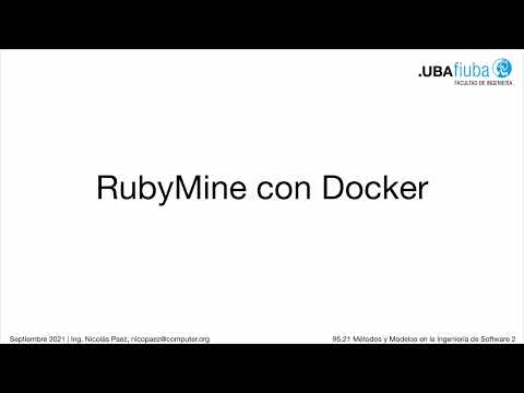 RubyMine con Docker – NicoPaez