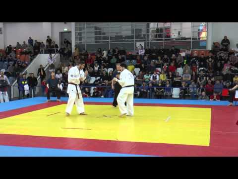 Курцикидзе Торнике - Ахмедов Руслан. Полуфинал Кубка России 2015 (св. 90 кг)