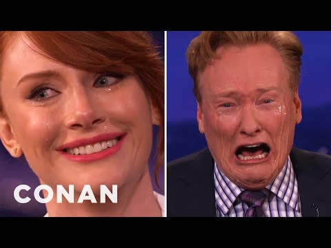 Bryce Dallas Howard Teaches Conan How To Cry On Command | CONAN on TBS