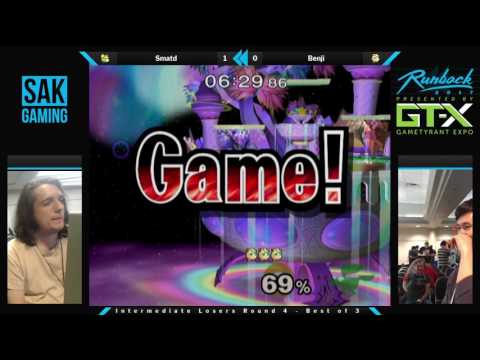Runback 2017 Int. LR4 - CL|Smatd (Fox) vs Benji (Jigglypuff)