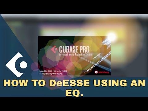 HOW TO DeESSE USING AN EQ. #CUBASE #MIXING #MASTERING #VOCALS