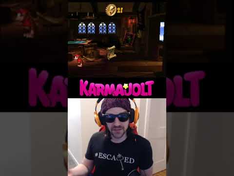 75 Kremkoins in the First Level of DKC2 - Retrogaming Easter Eggs #shorts