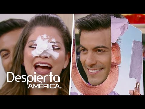 The day Ana Patricia ended up covered in cake up to her eyelashes while playing with Carlos River...