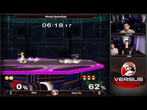 06/21/2015 Versus Weekly Melee - Elliot (Peach) vs Saucy Tho (Captain Falcon)