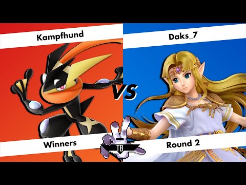 The Battlefields 28 | Kampfhund (Greninja) vs. Daks_7 (Zelda) Winners Round 2  - SSBU