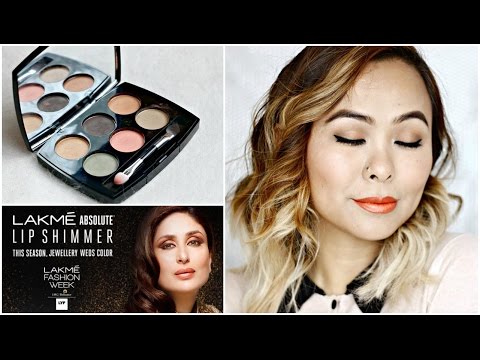 LAKME Illuminate & Shine GOLD Eyeshadow Palette | 1 palette, 4 looks