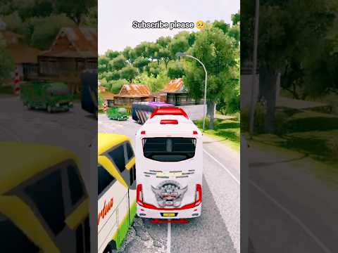 bus simulator ultimate | khatarnak axident video | #shorts #trending #viral #dj #gaming #games #ff