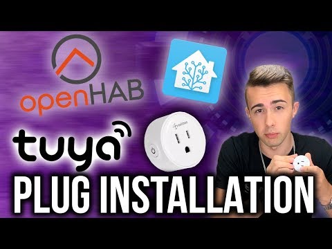 Connect Tuya Plug to OpenHAB & Home Assistant