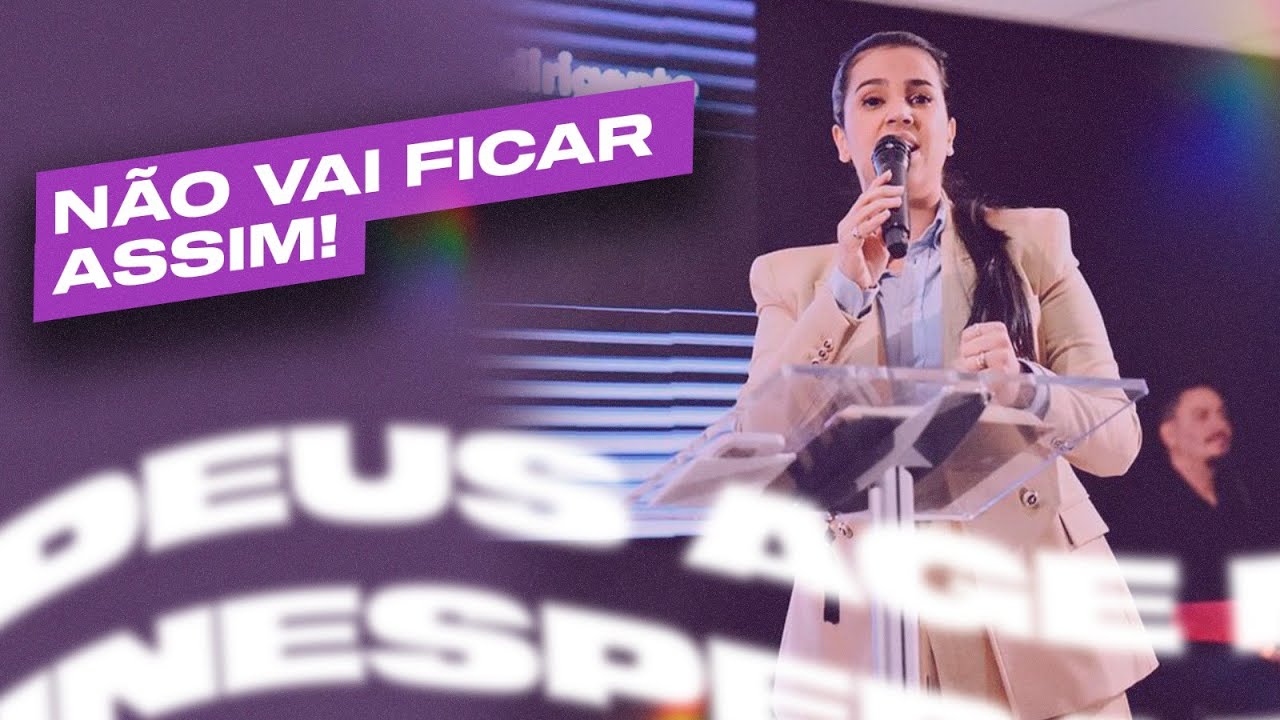 NÃO VAI FICAR ASSIM! | Camila Barros