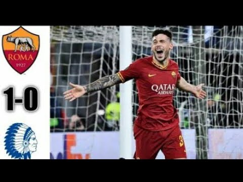 Roma vs gent 1-0 all goals highlights today
