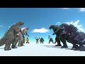 Godzilla Tag Team Tournament Animal Revolt Battle Simulator ARBS