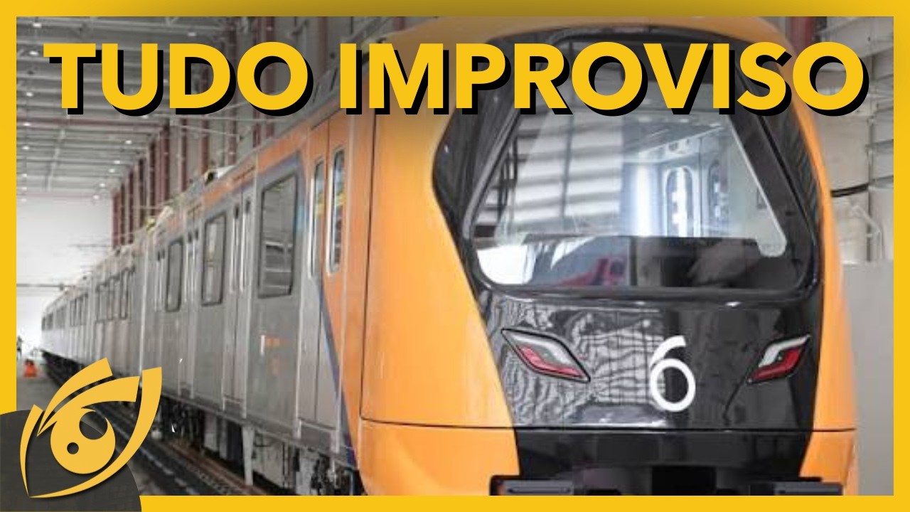 LINHA 6 do METRÔ de SÃO PAULO INAUGURA aos IMPROVISOS - ALGUÉM está querendo APARECER