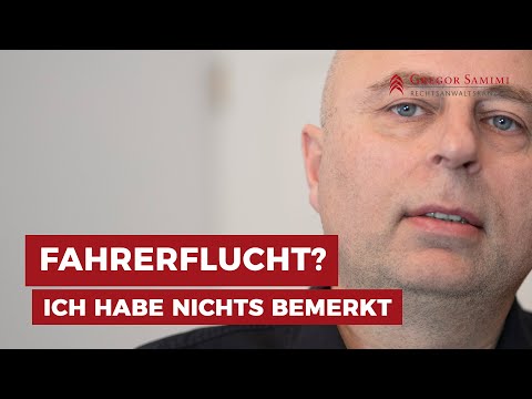 Fahrerflucht: „Ich habe nichts bemerkt“ – Welche Strafe droht? Frag einen Anwalt für Verkehrsrecht