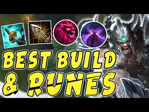 BEST BUILD & RUNES FOR TRYNDAMERE Patch 8.11 CHANGES | Season 8