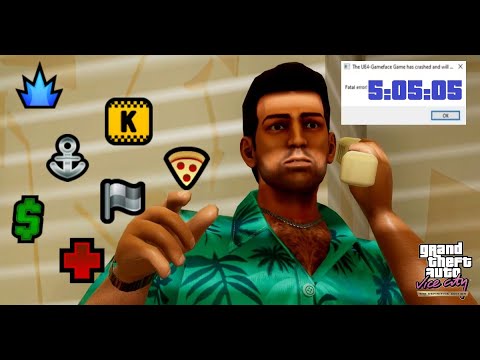 GTA Vice City: Definitive Edition - Speedrun 100% in 5:05:05