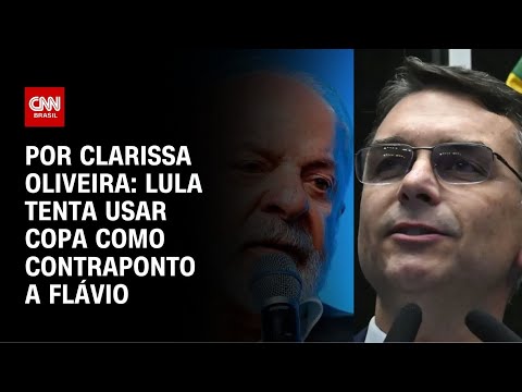 Lula tenta usar Copa como contraponto a Flávio | LIVE CNN
