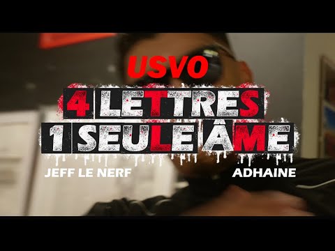 US-VO 4 lettres une seule âme - Adhaine /Jeff le nerf 
