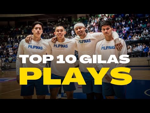 Gilas Pilipinas Top 10 Plays -  2023 Heyuan WUS International Basketball Tournament