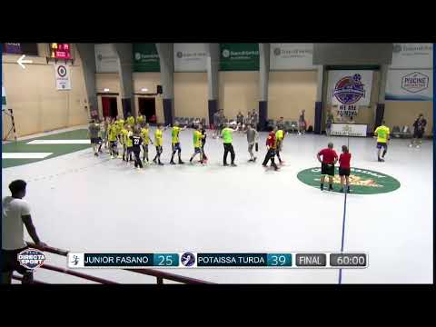 Handbal, amical: Junior Fasano (Italia) - Potaissa Turda 25-39 (19.08.2023)