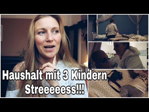 VLOG l Mein Alltag mit 3 Kindern l STRESS- HAUSHALT und ZEIT FÜR MICH