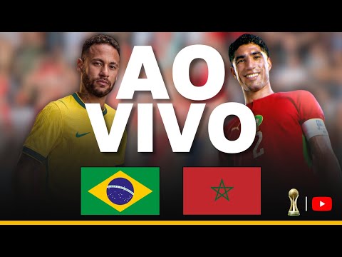 BRASIL E MARROCOS  -  COPA DO MUNDO - FUTEBOL BRASILEIRO