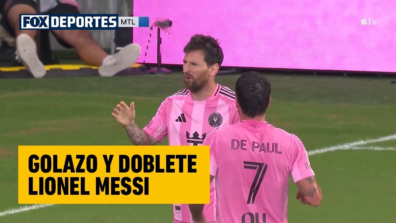😤 GOLAZO Y DOBLETE Lionel Messi | Inter Miami 3-1 CF Montréal | MLS 2026