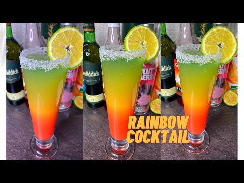 How to layer a colorful cocktail