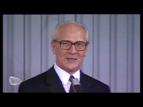 Erich Honeckers Besuch im Saarland 1987