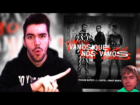 REACCIÓN A | ABRAHAM MATEO, L-GANTE, OMAR MONTES - VAMOS QUE NOS VAMOS (OFFICIAL VIDEO)