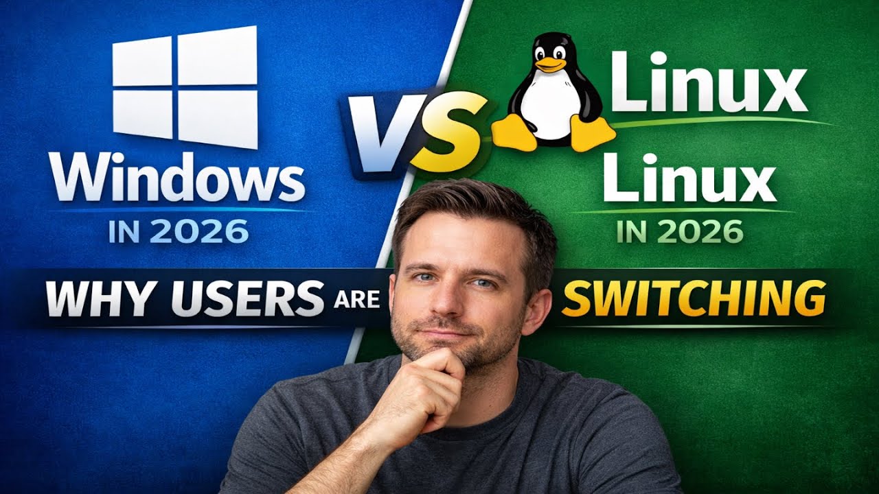 My Perspective on Windows vs Linux in 2026 – Why More Windows Users Are Switching to Linux