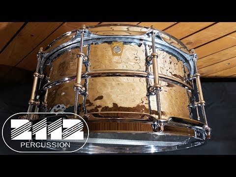 Ludwig 6.5x14 Hammered Supraphonic w/Tube Lugs LM402KT