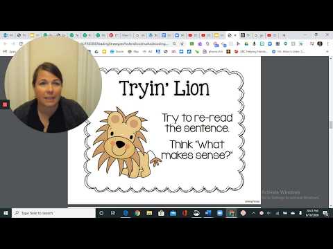 Decoding Strategies for Beginning Readers