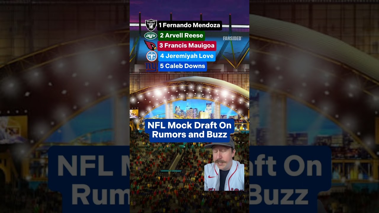 The 2026 NFL Draft Top 10 will be CHAOS!