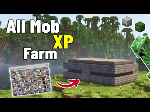 NEW UPDATED MOB XP Farm in Minecraft 1.19.4/1.20