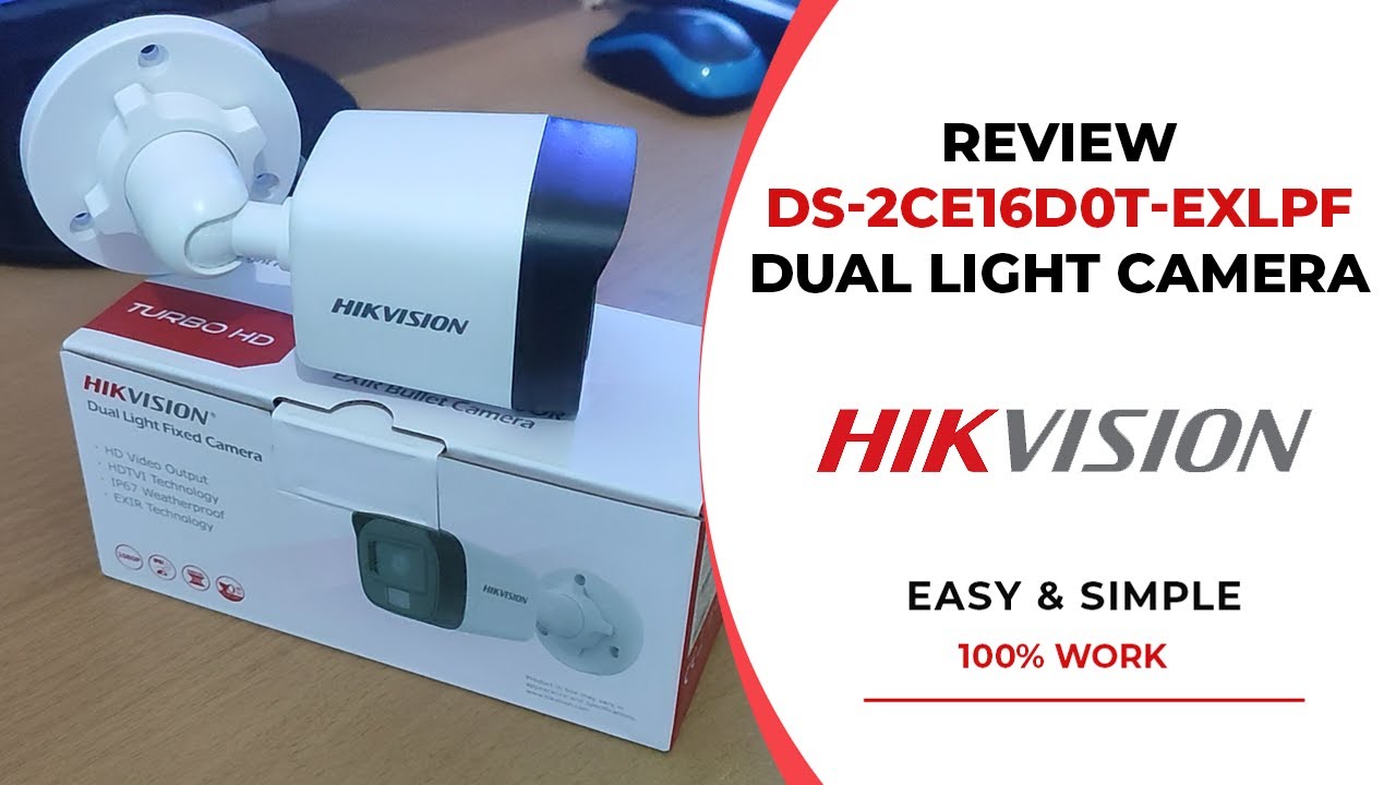 Miniatura da avaliação em vídeo de Camera Mini Bullet Hikvision DS-2CE16K0T-LPFS 4MP 1080p