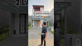 CAKEP NIH! RUMAH 1 LANTAI RASA 2 LANTAI