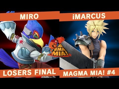 Miro (Falco) vs iMarcus (Snake / Cloud) - LOSERS FINAL - MAGMA MIA! #4