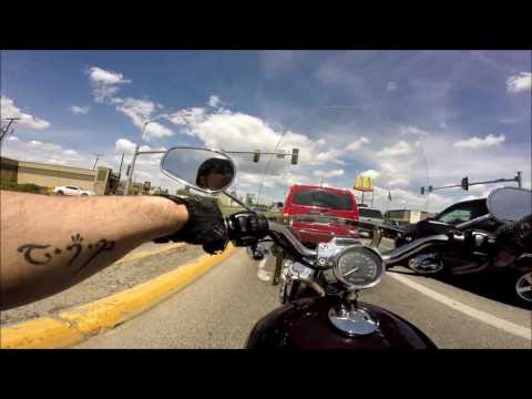 Billings MT. ride through town