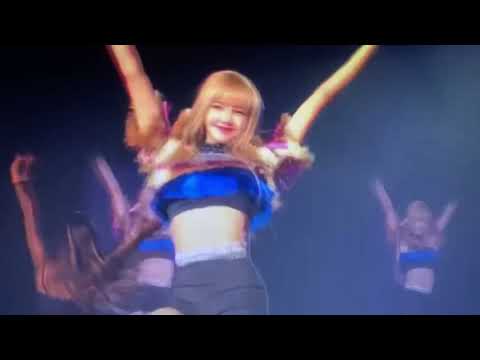 Blackpink world tour lisa performing Swalla performance on Stage live