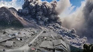 Just now! Volcano Merapi has exploded! Indonesia is covered in ashes!
