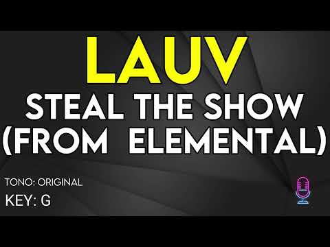 Lauv - Steal The Show (From Elemental) - Karaoke Instrumental