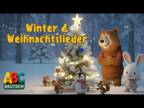 Winter- & Weihnachtslieder Mix für Kinder ❄️🎄 | 20 Minuten Mitsingen & Lernen | Deutsch