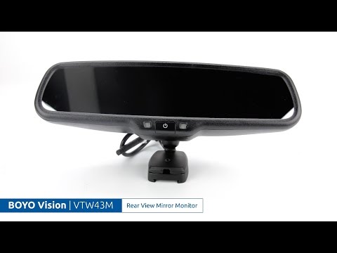 BOYO Vision VTFTK1 Ford Transit Backup Camera Kit with Mirror Monitor-video