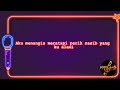 Stand Alone Here - Mantan (Karaoke Original)