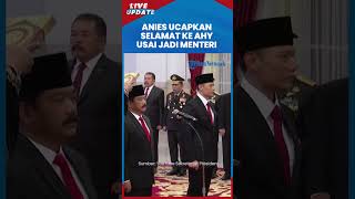 Beri Selamat ke AHY Seusai Diangkat Jadi Menteri: Semoga Kepentingan Teknokratik Bejalan Tuntas