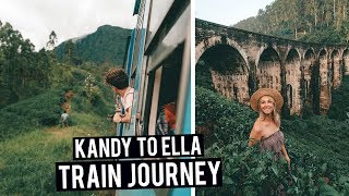 Most Scenic Train Ride in the World | Exploring Ella in Sri Lanka