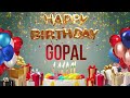 Gopal Happy Birthday Gopal