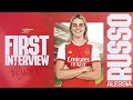 Alessia Russo's first Arsenal interview
