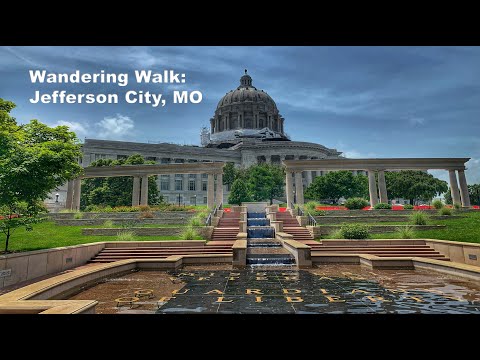 Jefferson City, MO: Wandering Walks of Wonder Slow TV Walking Tour 4K