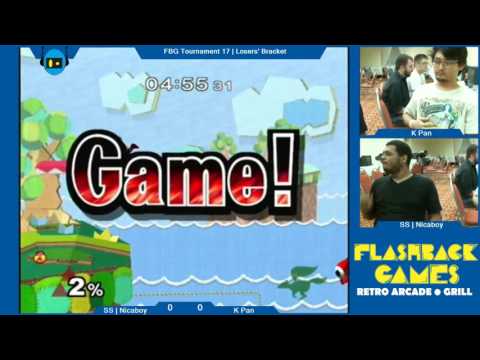 Flashback Games Presents: Tournament 17 - Nicaboy (Sheik) Vs. KPan (Falco) Losers Bracket